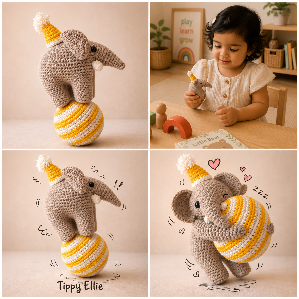 Tippy Ellie- the Circus Elephant